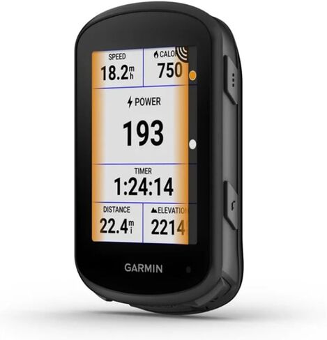 Garmin 010-02695-00 Edge 840، كمبيوتر مدمج لركوب الدراجات بنظام تحديد المواقع العالمي (GPS)، حزمة الجهاز فقط مع منشفة رياضية تبريد للتمرين وأساسيات ديكو، ضوء أمان أمامي وخلفي يمكن ارتداؤه in Saudi Arabia