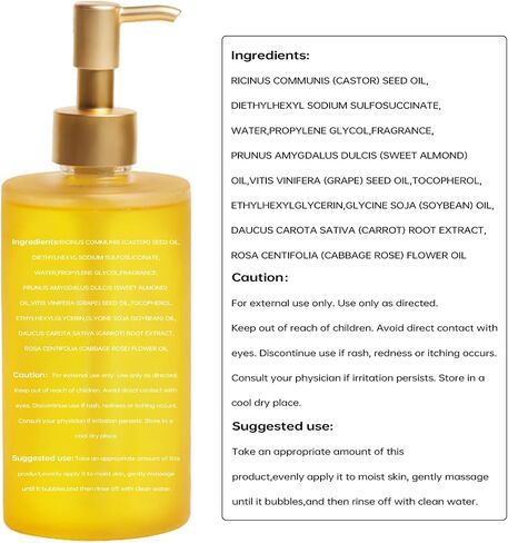 Shower Oil Body Wash for Sensitive Skin. Nourishing & Hydrating Body Oil for Dry Skin.Winter Care,Soothes, Softens and Locks in Moisture,10 Fl.oz (300ml) in Saudi Arabia