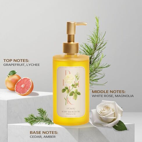 Shower Oil Body Wash for Sensitive Skin. Nourishing & Hydrating Body Oil for Dry Skin.Winter Care,Soothes, Softens and Locks in Moisture,10 Fl.oz (300ml) in Saudi Arabia