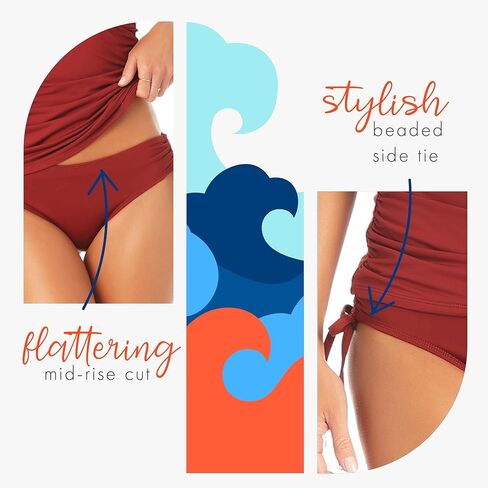 Anne Cole Women's Standard Side Tie Swim Bottom in Kuwait