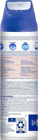 Reckitt LYSOL Pet Odor Eliminator, 15 Oz (Pack of 4) -With 1ct Auto In-The-Bowl Toilet Cleaner, Ocean Fresh in Saudi Arabia