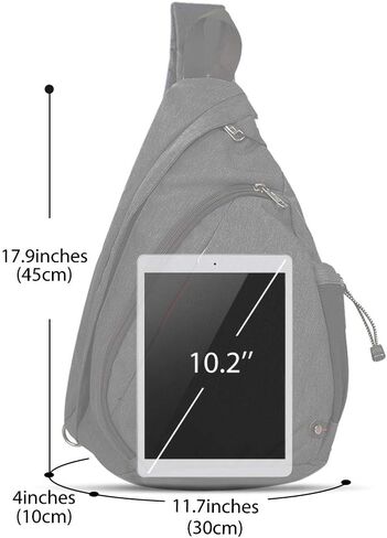 OutdoorMaster Sling Bag, Hiking Daypack, Crossbody Shoulder Chest Urban Outdoor Travel Backpack for Women & Men in Kuwait