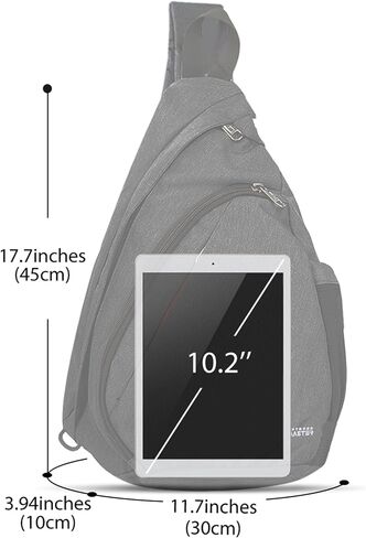 OutdoorMaster Sling Bag, Hiking Daypack, Crossbody Shoulder Chest Urban Outdoor Travel Backpack for Women & Men in Kuwait