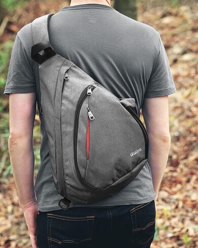 OutdoorMaster Sling Bag, Hiking Daypack, Crossbody Shoulder Chest Urban Outdoor Travel Backpack for Women & Men in Kuwait