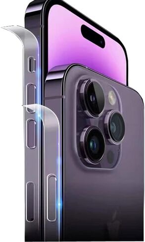 Ultra Thin Transparent Side Film For iPhone 16 Pro Max 6.9 inch Frame Protective Guard Film - 3 packs/TPU Hydrogel in Kuwait