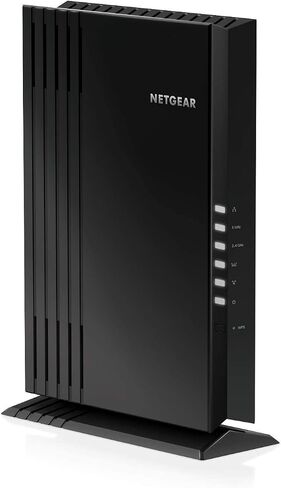 موسع نطاق الشبكة NETGEAR WiFi 6 (EAX20) - أضف ما يصل إلى 1500 قدم مربع وأكثر من 20 جهازًا مع معزز ومكرر الإشارة اللاسلكية ثنائي النطاق AX1800 (سرعة تصل إلى 1.8 جيجابت في الثانية)، بالإضافة إلى التجوال الذكي (متجدد) in Saudi Arabia