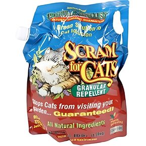 EPIC REPELLENTS Cat Scram, Animal, People and Pet Safe Granular Repellent (6 lbs)