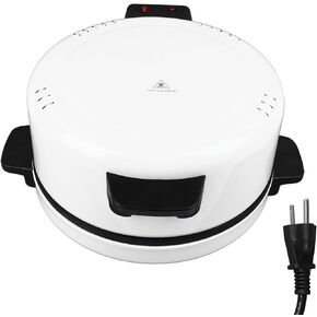 2000W Electric Pizza Oven Outdoor Indoor Portable 12 Inch Countertop Pizza Maker Steak Machine Toaster (US Plug 110V)