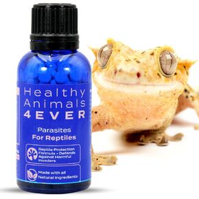 HealthyAnimals4Ever Reptile Protection Formula - Defends Against Internal & External Harmful Invaders, Supports Digestive Health & Vitality - Safe & Gentle Care - 300 Count