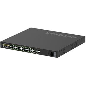 NETGEAR AV Line M4250-26G4F-PoE+ 24 Port Switch GSM4230P-100NAS | L3 Managed | 24x1G PoE+ 300W and 4xSFP | Rack-Mountable | Cloud Care's 3 Year Warranty SupportPlus Included