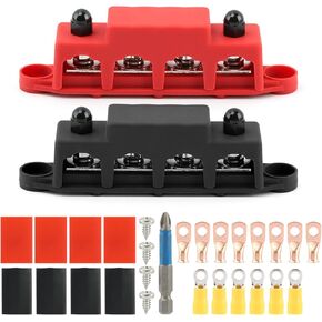 EMVANV حافلة بار 5/16 "كتلة توزيع الطاقة 12 فولت حافلة بار 250A مسمار البحرية حافلة بار 24-48 فولت السيارات البحرية بسبار (M8) in Kuwait