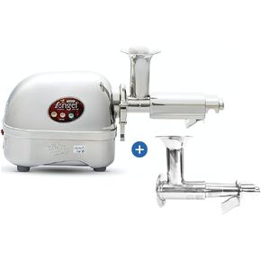 AG-5500SFH Stainless Steel Electric Juice Extractor, SUS-304 Food Grade, 3HP Grinding Force, Dual Gear Technology, 10-Year Warranty