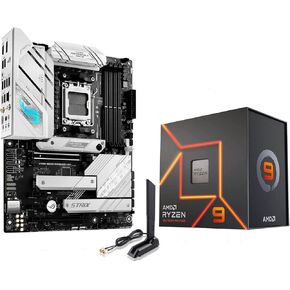 Micro Center AMD Ryzen 7 7800X3D Unlocked Desktop Processor Bundle with ASUS ROG Strix B650-A Gaming WiFi 6E AM5 (LGA1718) Ryzen 7000 Gaming Motherboard