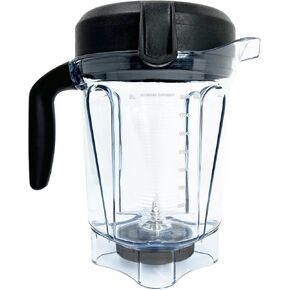 For Vitamix Blender Pitcher 64oz Low-Profile, Replacement Container Cup Jar Compatible with Vitamix G-Series Machines, 5300, 6500,750,7500