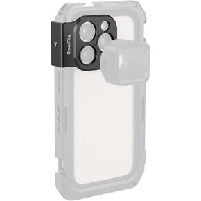 SmallRig 17mm Threaded Lens Backplate for iPhone 16 Series Cage, Quick Release Phone Lens Mount Adapter, for iPhone 16 Pro Max Cage 5006/16 Pro Cage 5008, Unaffected Wide Angle Shots - 5009