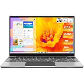 كمبيوتر محمول Jumper، ذاكرة وصول عشوائي 4 جيجابايت وتخزين 320 جيجابايت، Office 365 سنة واحدة، كمبيوتر محمول مع وحدة المعالجة المركزية Celeron N4100، شاشة FHD 1080P، 2.4G+5G WiFi، BT4.0، بطارية 35.52WH، 2 مكبرات صوت، أجهزة كمبيوتر محمولة محمولة 14 بوصة. in Kuwait