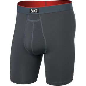 SAXX Underwear Co. - Men's Multi-Sport Mesh Long Boxer Brief Fly With Built-In Pouch Support - Underwear For Men in Kuwait