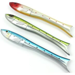 1.6m Individual Fish-Shaped Pen Rod Telescopic Carbon Fishing Rod Fish Shaped Mini Pocket Pen Sea Ice Fish