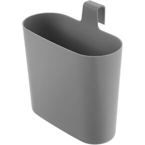 Mipcase Cat Litter Scoop Holder Plastic Cat Litter Poop Sifter Scoop Stand Scooper Caddy Scooper Waste Container for Indoor Cat Kitten Light Grey