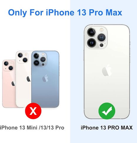 SPORTLINK متوافق مع سوار يد الجري iPhone 13 Pro Max - حامل سوار يد للهاتف الخلوي للجري مع جراب شفاف مقاوم للصدمات وحامل حلقة للهاتف لممارسة التمارين الرياضية واللياقة البدنية in Kuwait