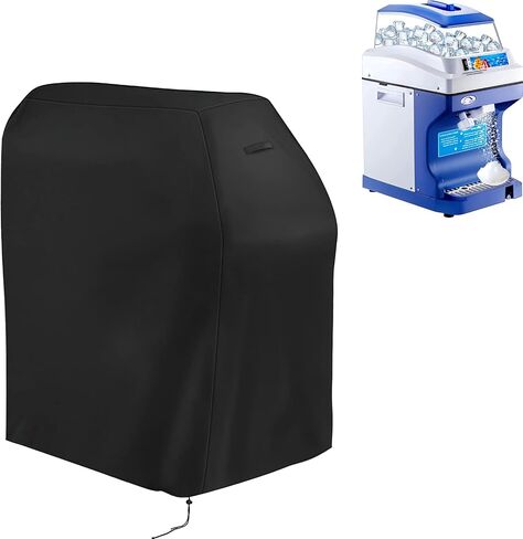 Shaved Ice Machine Cover for Vevor 110v/265lbs Per Hour Commercial Ice Shaver Crusher, Dustproof Electric Snow Cone Maker Cover All Season Protection for Nostalgia-12''Lx15''W x17''H in Saudi Arabia