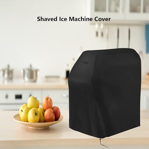 Shaved Ice Machine Cover for Vevor 110v/265lbs Per Hour Commercial Ice Shaver Crusher, Dustproof Electric Snow Cone Maker Cover All Season Protection for Nostalgia-12''Lx15''W x17''H in Saudi Arabia