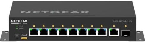 NETGEAR AV Line M4250-26G4F-PoE+ 24 Port Switch GSM4230P-100NAS | L3 Managed | 24x1G PoE+ 300W and 4xSFP | Rack-Mountable | Cloud Care's 3 Year Warranty SupportPlus Included in Saudi Arabia