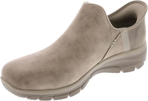 حذاء Skechers للسيدات سهل الاستخدام - ساعة عصرية بدون استخدام اليدين سهل الارتداء للكاحل، أسود، عرض 8.5 in Saudi Arabia