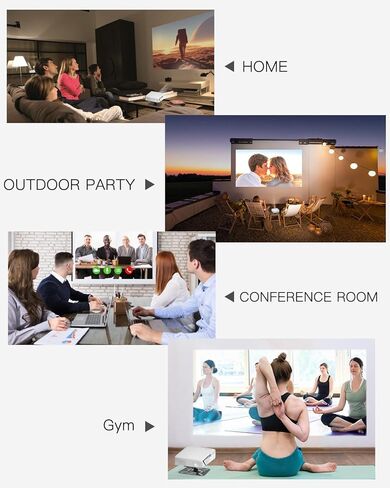 حامل Tiga Projector القابل للطي لجهاز العرض وأجهزة العرض من سلسلة Aurzen Eazze مع فتحة برغي 1/4 بوصة - حامل جهاز عرض سطح المكتب صغير الحجم ومحمول مع سهولة الإعداد ودوران 180 درجة in Kuwait