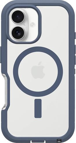 حافظة OtterBox iPhone 16 Defender Series XT الشفافة - الجانب الداكن in Saudi Arabia