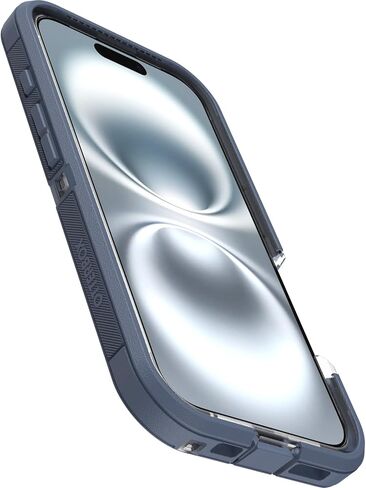 حافظة OtterBox iPhone 16 Defender Series XT الشفافة - الجانب الداكن in Saudi Arabia