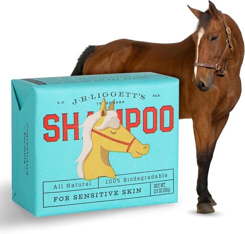 J·R·LIGGETT'S Cat Hair Shampoo Bar Great for Sensitive Skin | Relieves Dry, Itchy Skin | Hypoallergenic Formula and Biodegradable | 100% Detergent-Free, 100% Ecologically Correct, Non-GMO, 3.5 oz. in Saudi Arabia