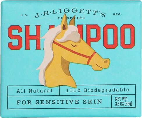 J·R·LIGGETT'S Cat Hair Shampoo Bar Great for Sensitive Skin | Relieves Dry, Itchy Skin | Hypoallergenic Formula and Biodegradable | 100% Detergent-Free, 100% Ecologically Correct, Non-GMO, 3.5 oz. in Saudi Arabia