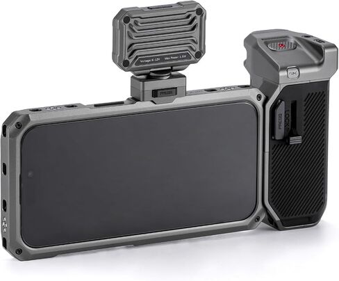 Tilta Khronos Lightweight Kit Compatible with iPhone 15 Pro - Space Gray | Includes Phone Case and Adjustable Handles in Saudi Arabia