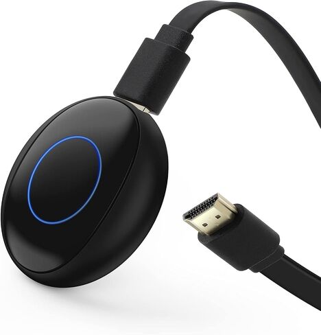 محول دونجل عرض HDMI لاسلكي - بث فوري من الكمبيوتر المحمول، الكمبيوتر الشخصي، الهاتف الذكي إلى HDTV/جهاز العرض - لا يوجد إعداد، لا حاجة إلى تطبيق - متوافق مع iOS، Android، Windows، MacOS in Saudi Arabia