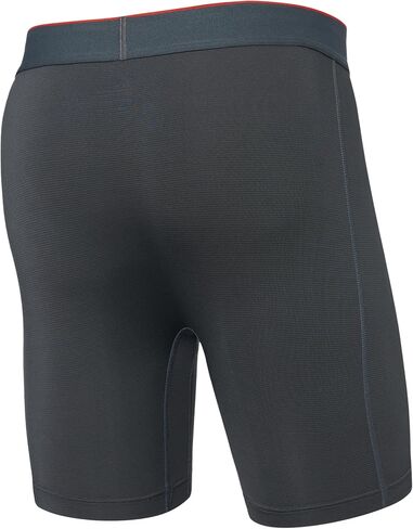 SAXX Underwear Co. - Men's Multi-Sport Mesh Long Boxer Brief Fly With Built-In Pouch Support - Underwear For Men in Kuwait