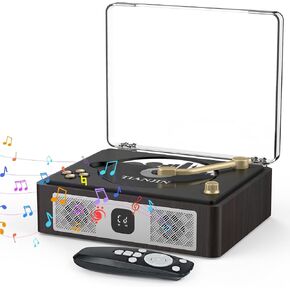 CD Player Portable with Bluetooth Retro Portable CD Player Desktop CD Players for Home Built-in Speakers Rechargeable Headphone Jack AUX-in Vintage CD Player