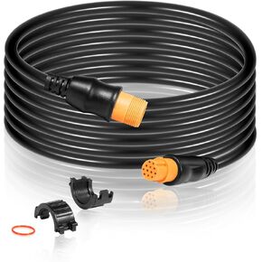 Replacement for 010-11617-32 12-Pin Extension Cable for Garmin Scanning Transducers (10 feet)