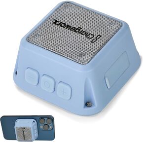 Magnetic Bluetooth Speaker, USB-C Rechargeable Wireless Phone Stand Pocket Size Portable Speaker MagSafe for iPhone 16/15/14/13/12, Mini Speaker with Powerful Sound (Black)