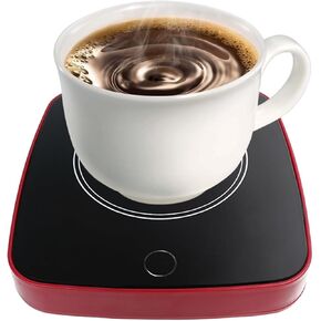 Coffee Mug Warmer - Gifts for Women - Fast Heating 16W Coffee Warmer with 3-Level Temperature Adjustment, 8H Auto Shut-Off, Small Gifts Cup Warmer Suitable for Coffee, Tea, Water, Milk, and Candle