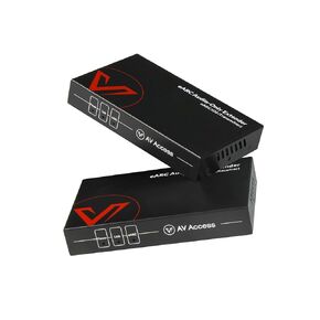 AV Access 100m/330ft eARC & ARC Audio Extender with 2-Way IR, RS232 & CEC, Support Dolby Atmos, DTS:X, Uncompressed 7.1