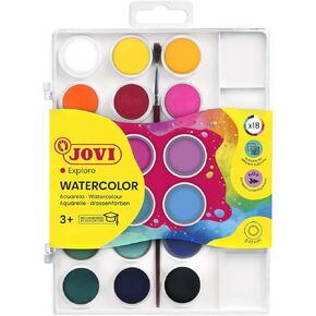 ACUARELA JOVI 18 COLORES