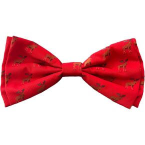 Huxley & Kent Bow Tie for Pets | Fall Check (Large) | Bow Tie Collar Attachment | Fun Bow Ties for Dogs & Cats | Cute, Comfortable, and Durable | H&K Bow Tie