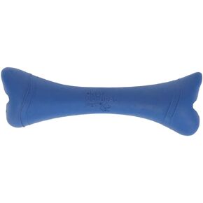 Only Natural Pet Rubber Boredom Buster Treat Stuffer Dog Toys - Interactive Stuffable Feeder Dispenser Fillable Durable Play Puppy Medium Large XS Chew Pup Hide Holder Easy Refill -BobbleBone/DarkBlue