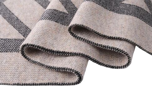 Men's Scarves Classic Winter Scarf Soft Warm Scarf Wool Scarf Knitted Soft Warm Neckwear in Saudi Arabia