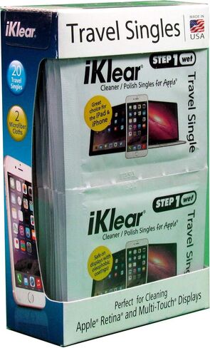 iKlear Travel Singles لأجهزة iPad وiPhone وMacBook Pro وMacBook in Saudi Arabia