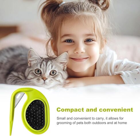 2 Pcs Pet Knot Opener Dog Grooming Splitter Tool Cat Knotting Cutter Comb Shedding Supplies with Anti-Slip Grip Gadgets for Caring Pet Hair Removing Tangles Salon Home in Kuwait