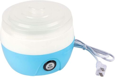 صانع الزبادي الأوتوماتيكي، ماكينة صنع الزبادي الأوتوماتيكية بسعة 1 لتر، ماكينة صنع الزبادي الأوتوماتيكية، لمقهى المطبخ المنزلي (أزرق، وردي) in Kuwait