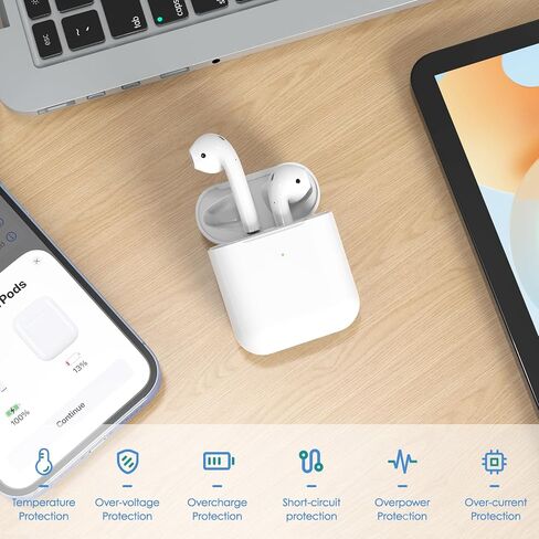 Charging Case Compatible with AirPod 3rd Generation, White in Saudi Arabia