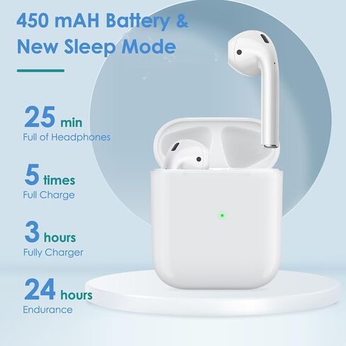 Charging Case Compatible with AirPod 3rd Generation, White in Saudi Arabia